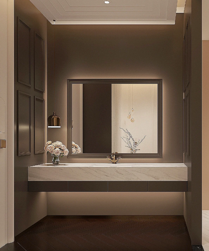 美容院的走道这样装高级又耐看