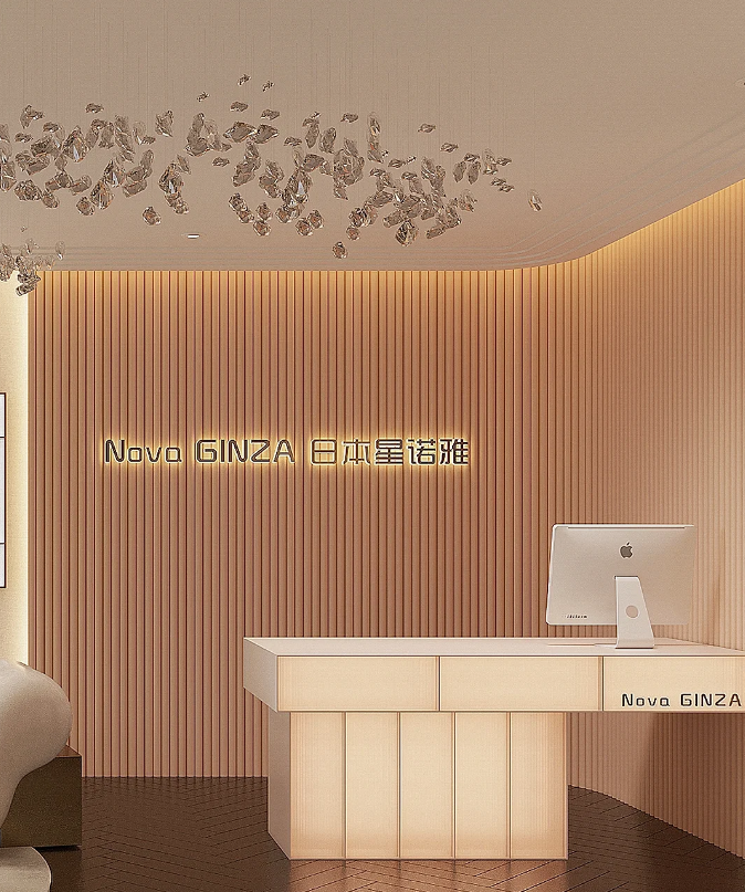 美容院的走道这样装高级又耐看