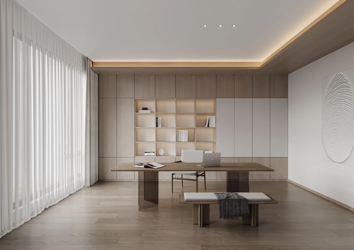 500㎡自建房|别墅装修还得看新中式风格