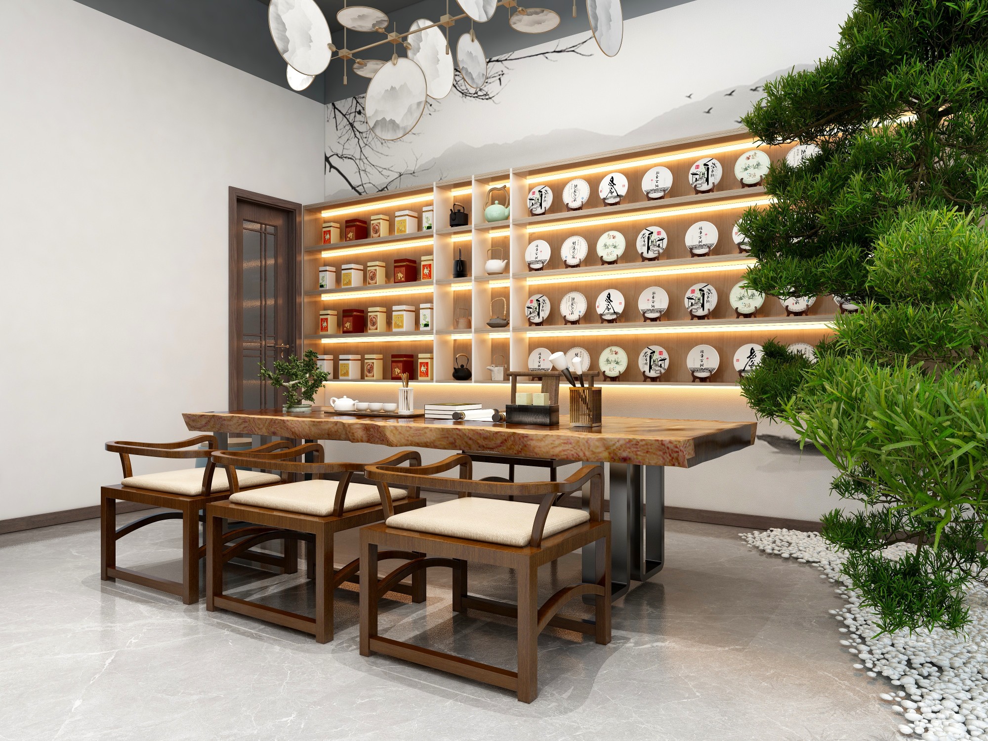 茶艺展示厅