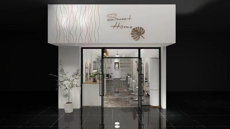 发型店案例设计