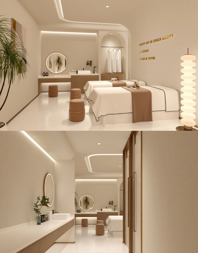 美容院空间&mdash;现代美学