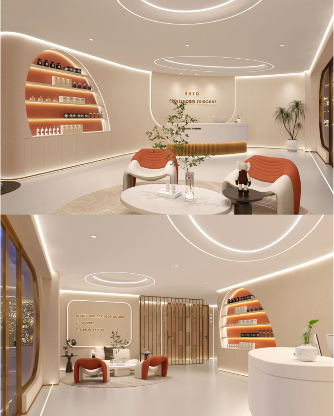 美容院空间&mdash;现代美学