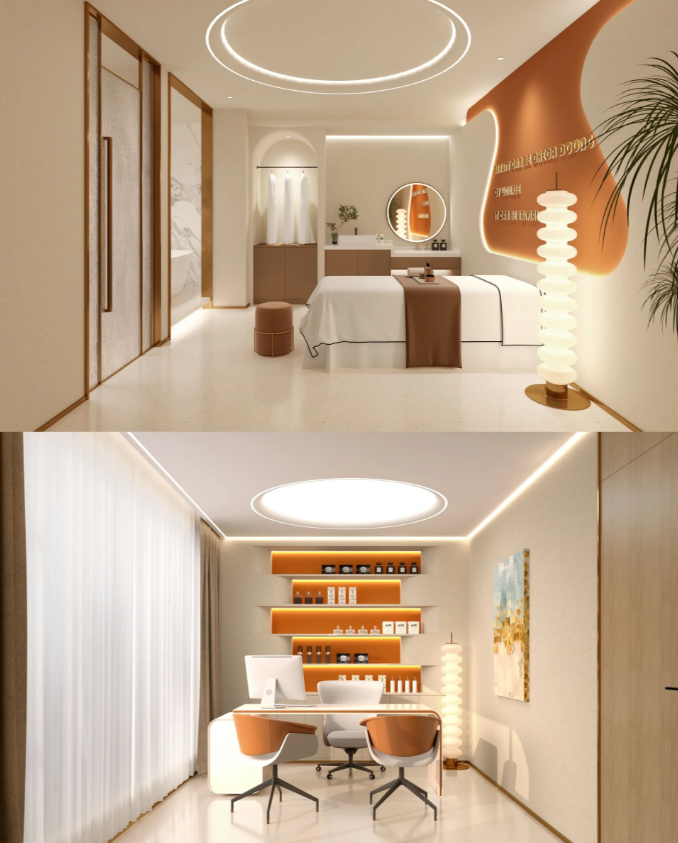 美容院空间&mdash;现代美学