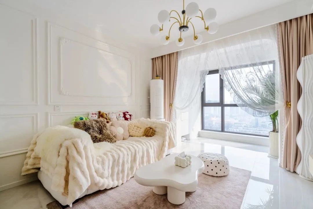 89m²奶油婚房，治好了我的精神内耗