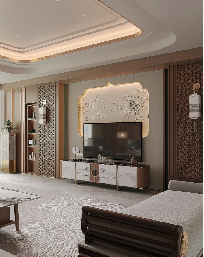 自从住进这套新中式