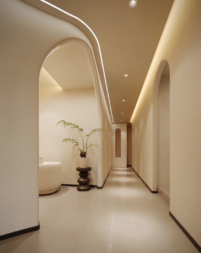 240㎡医美店设计｜营造舒适且治愈的美容院