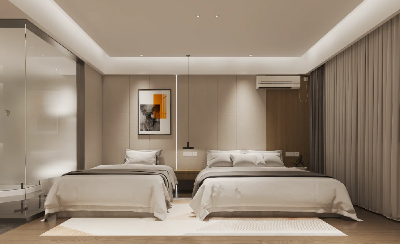 酒店客房标间设计