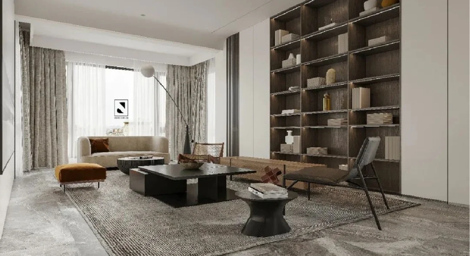 3款新中式茶室设计|茶味清欢