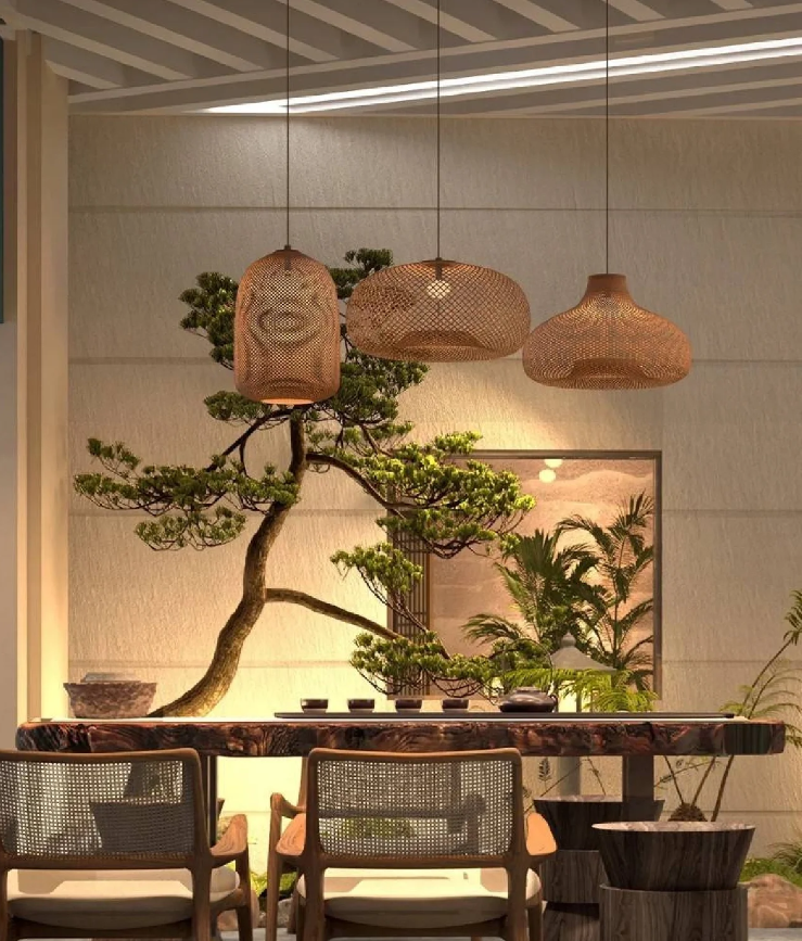 3款新中式茶室设计|茶味清欢