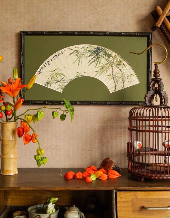 中式茶室｜竹丛掩清风，晨光照东墙