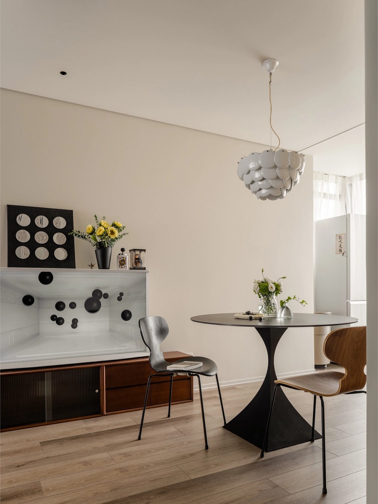 120平现代风格，简单的搭配，也可以提升装修的整体效果