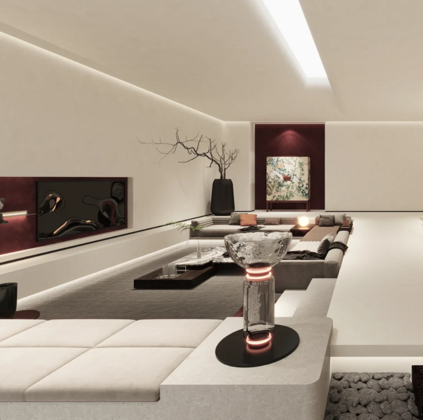 別墅設計 极简國風（詩意東方）