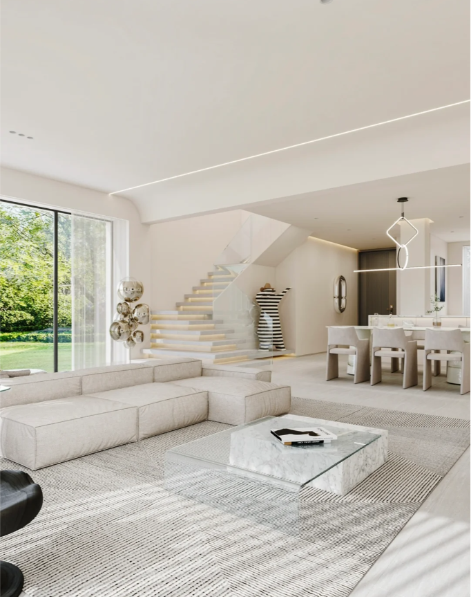 300m&sup2;简约风别墅｜藏不住的高级感，雅致温柔