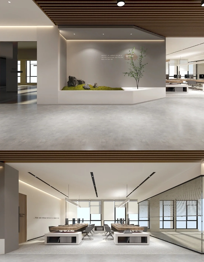 1000平办公空间设计