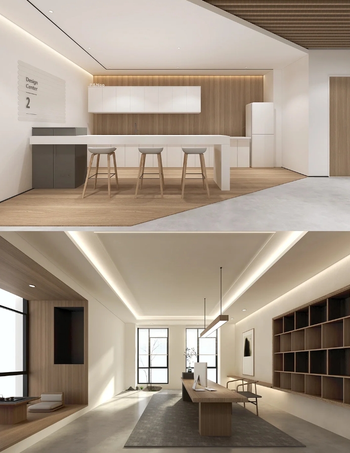 1000平办公空间设计