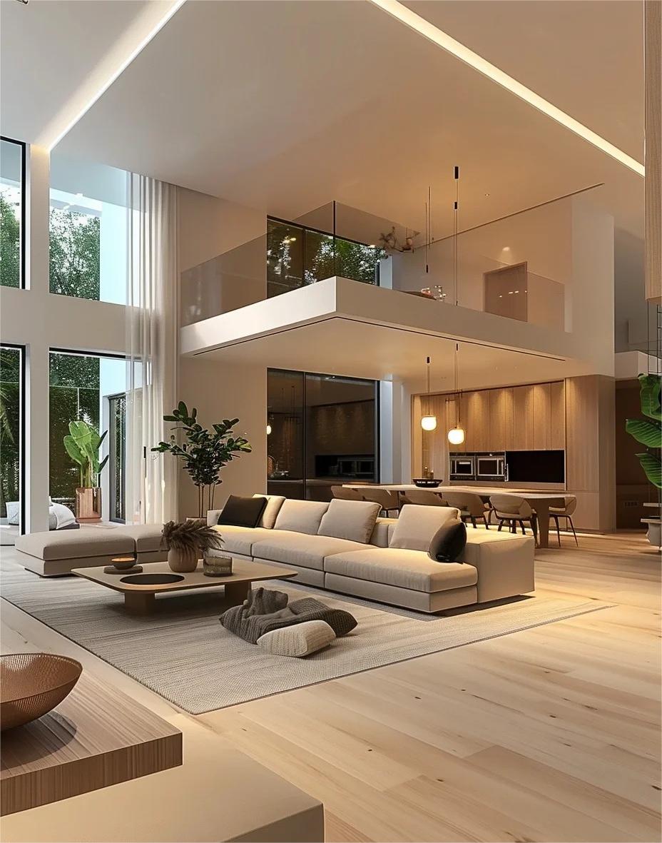 美神降临极简别墅！这得打几辈子工才住得起