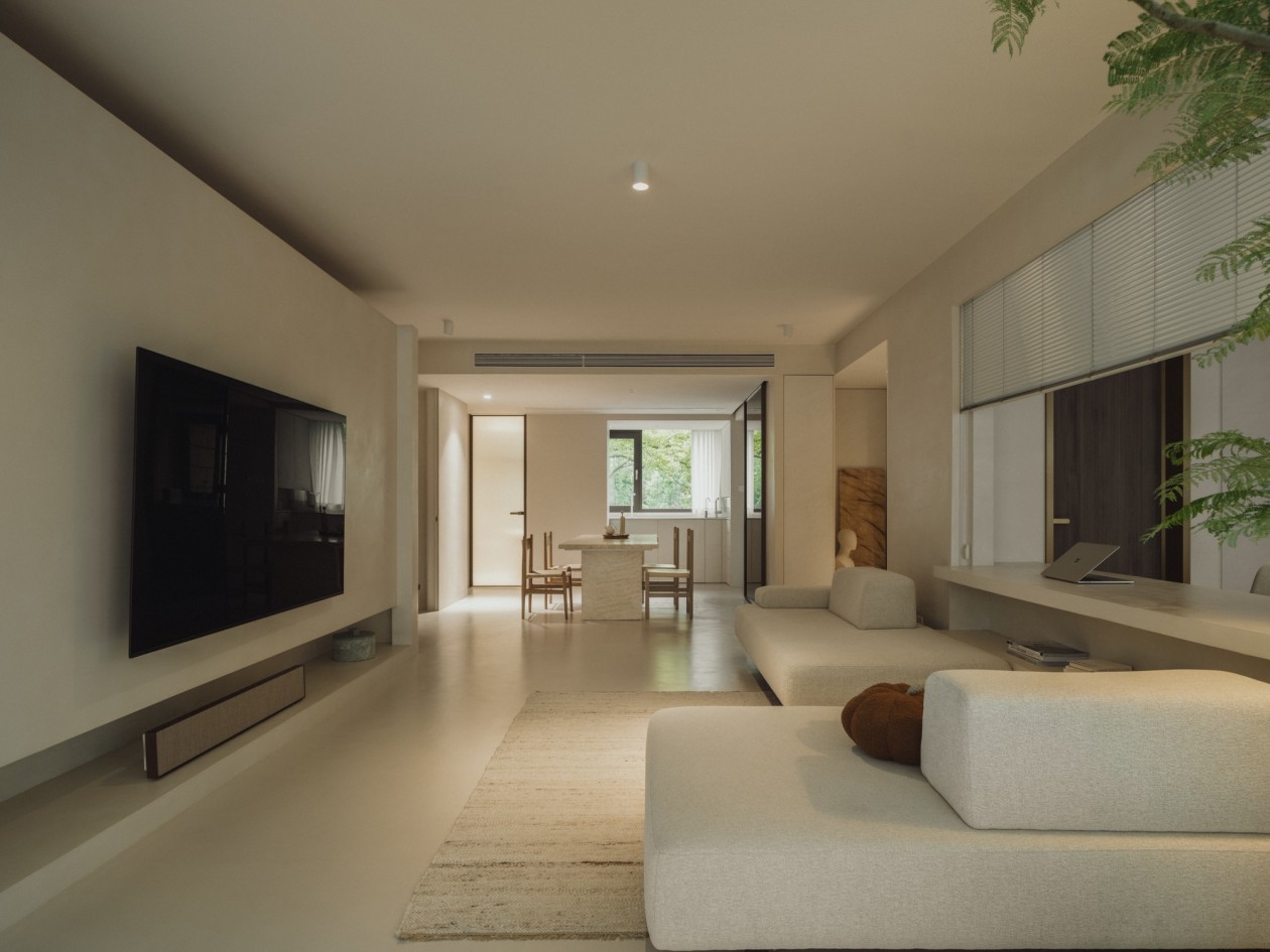 淡奶油配色，极简生活美学方式