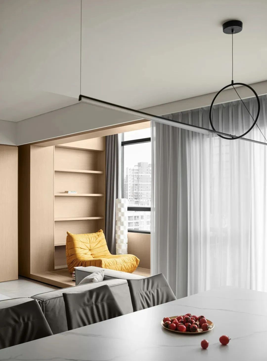 145㎡原木极简风，纯粹自然