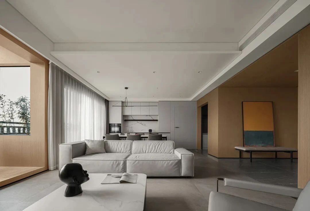 145㎡原木极简风，纯粹自然