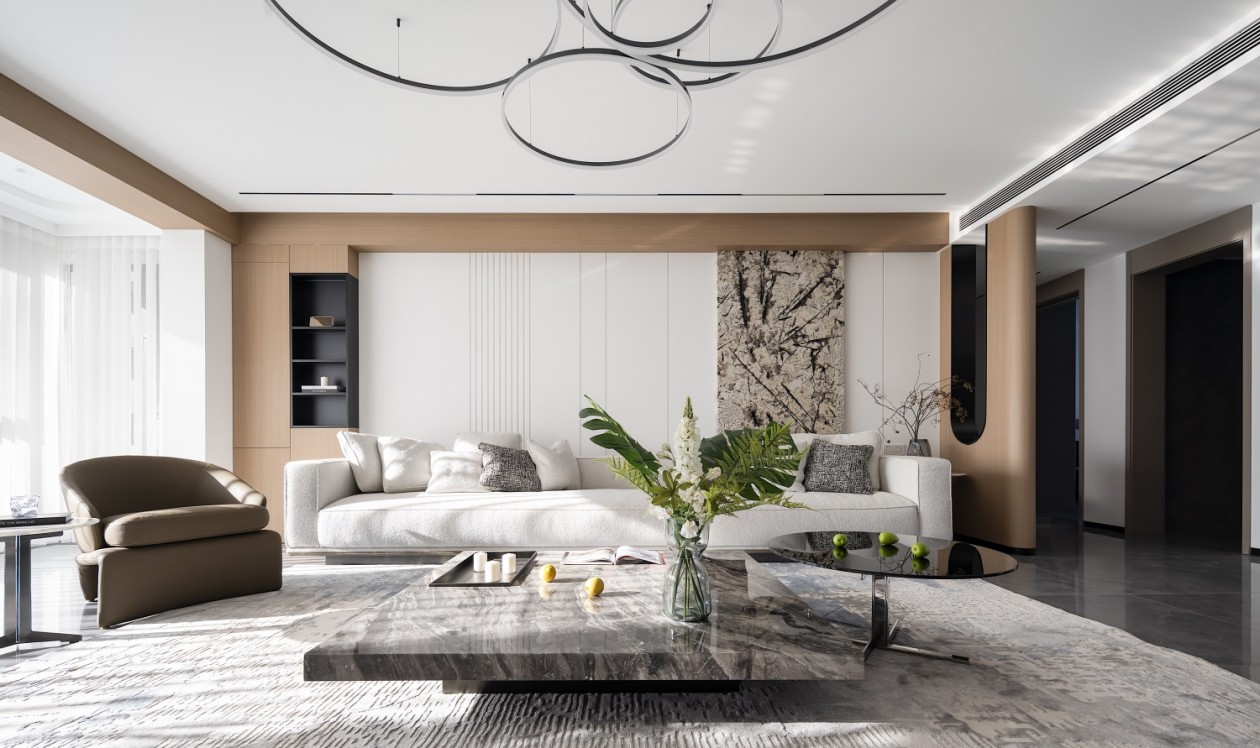 160㎡简约私宅，感知温度，回归生活！