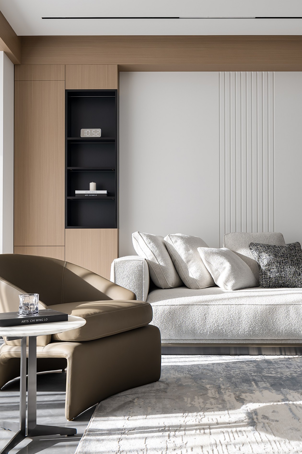 160㎡简约私宅，感知温度，回归生活！