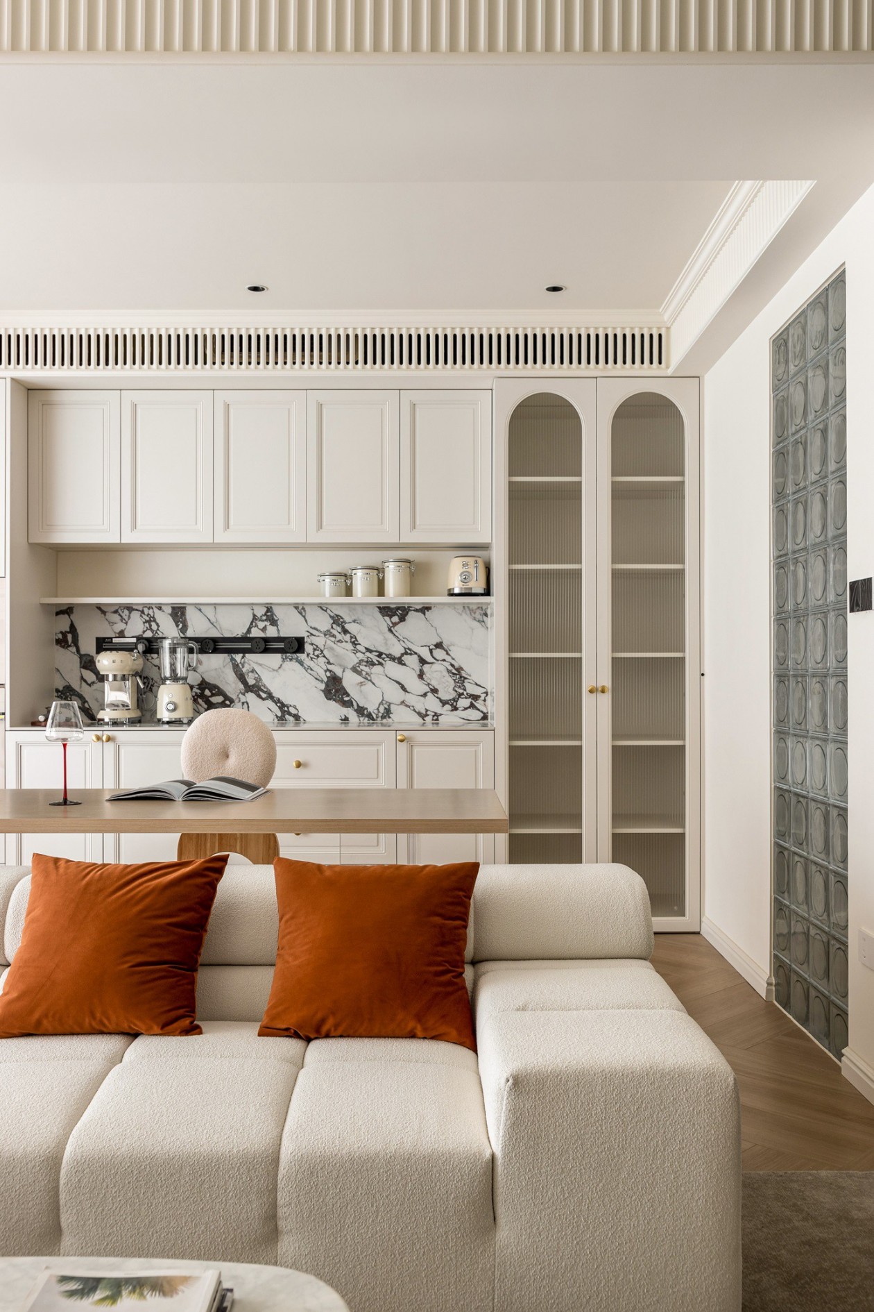 128㎡法式轻奢风，浪漫织梦，静谧之享