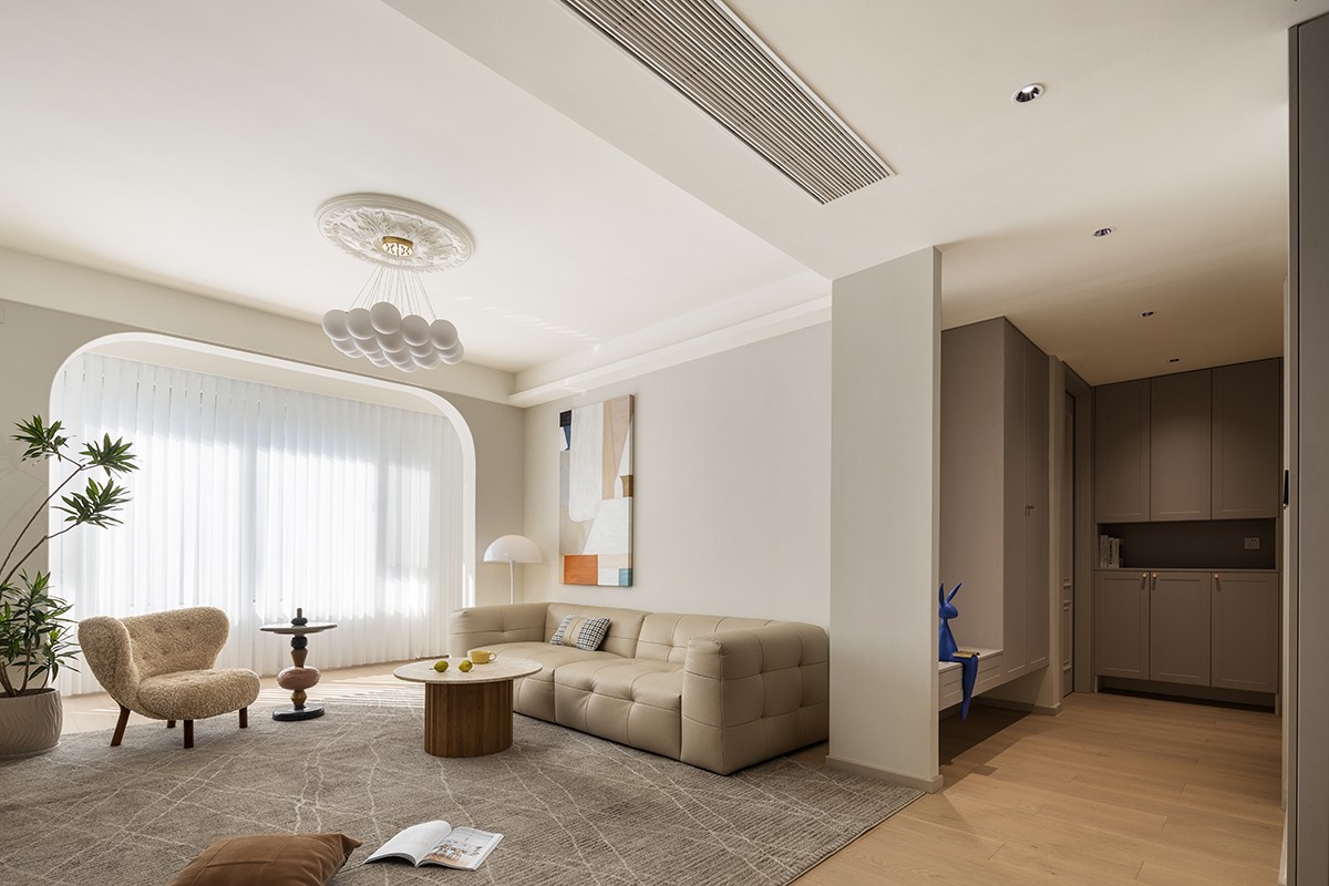 像住到一朵云里