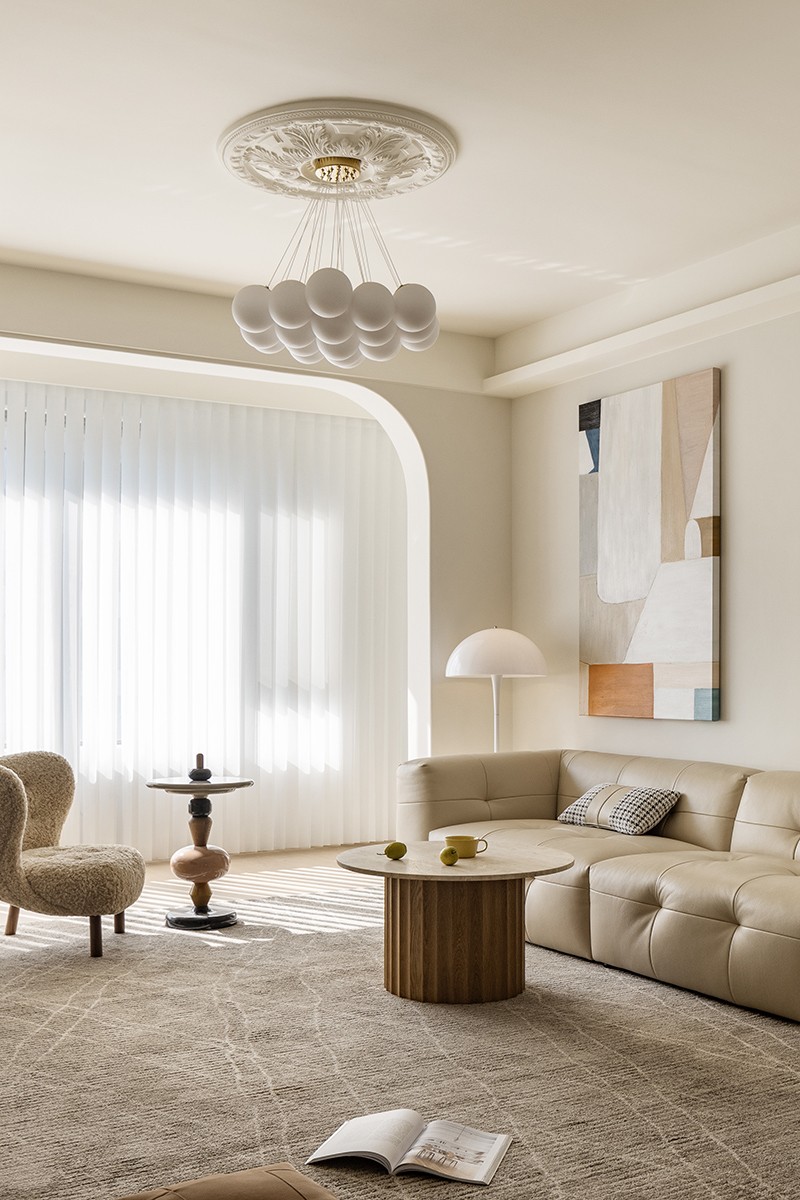 像住到一朵云里