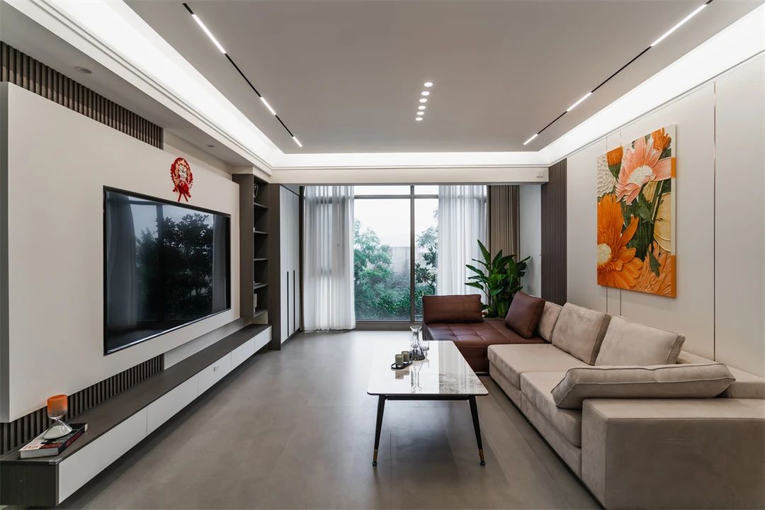 155㎡现代风格：简约雅致，内敛清简，不负家的美好时光！