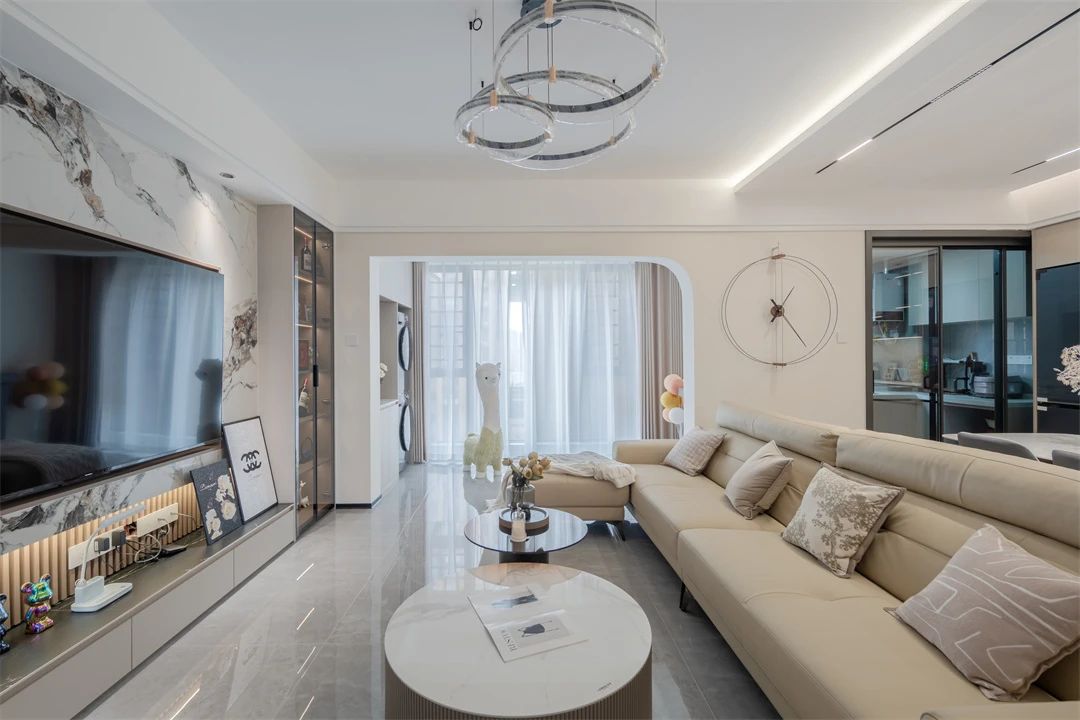  120㎡现代简约：低饱和色系，于简约中窥见诗意，烟火人家！