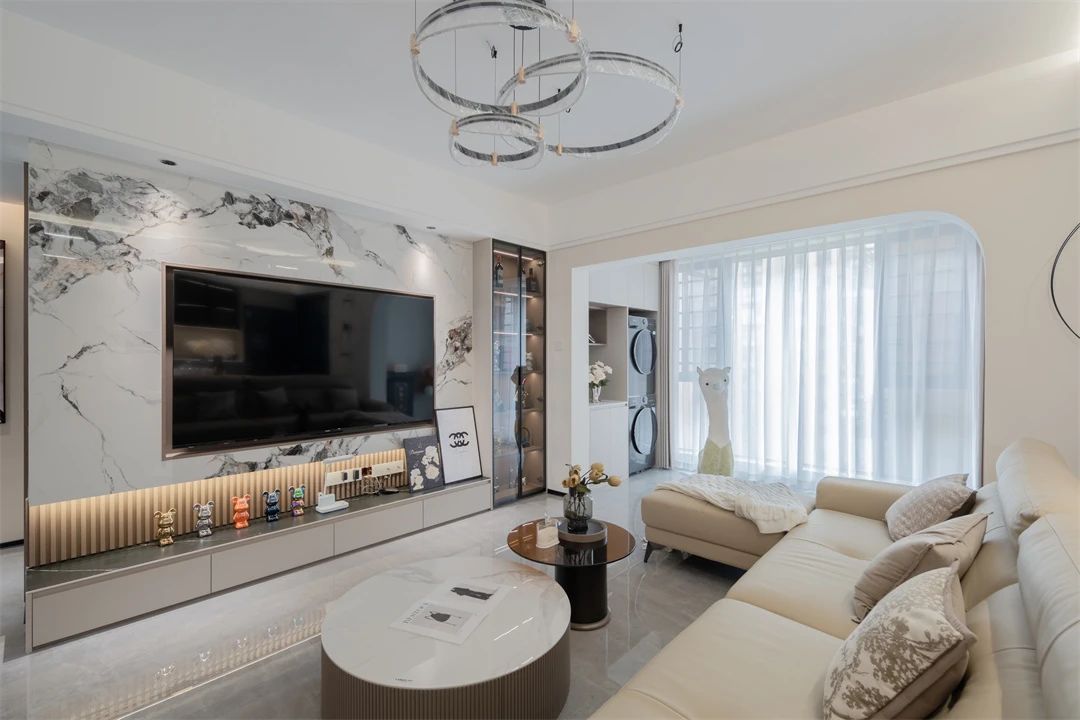  120㎡现代简约：低饱和色系，于简约中窥见诗意，烟火人家！