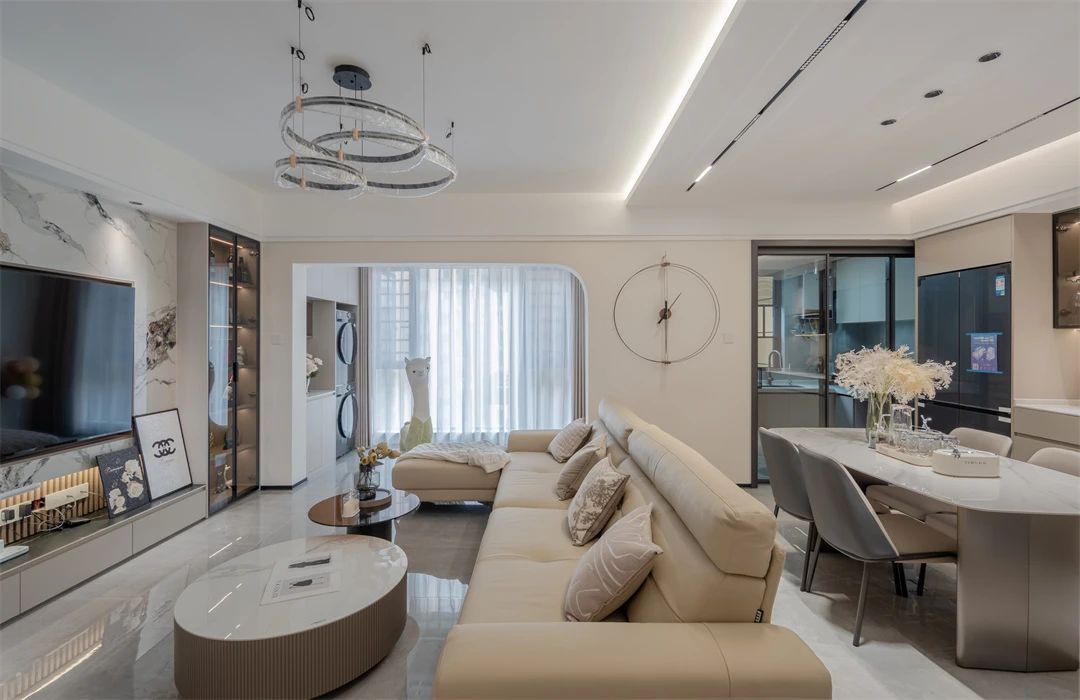  120㎡现代简约：低饱和色系，于简约中窥见诗意，烟火人家！