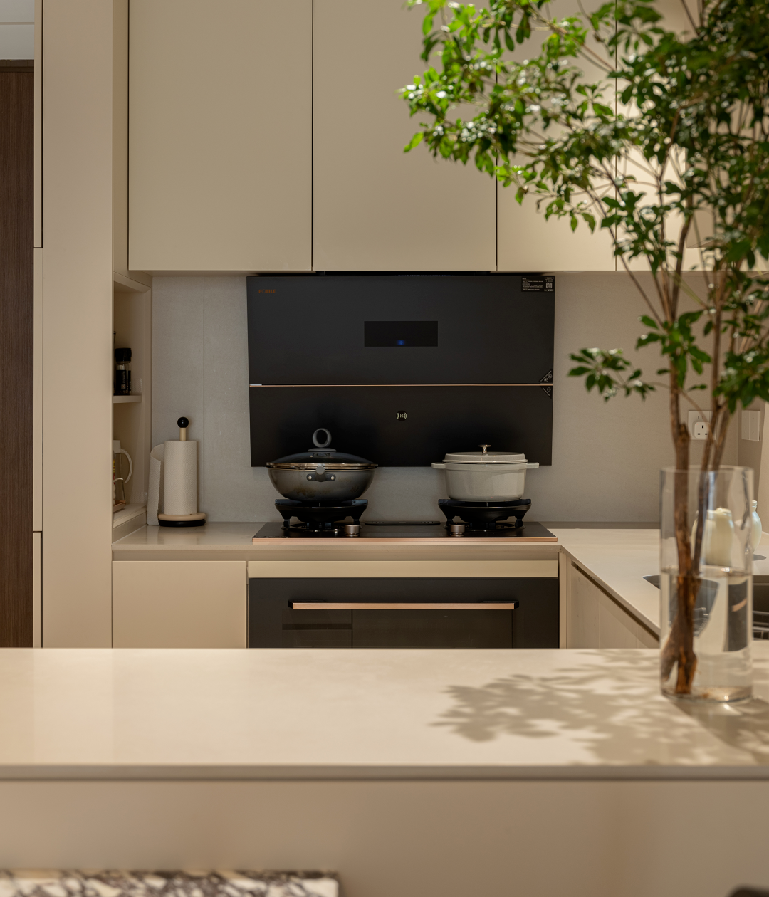 120㎡法式奶油风，弧形元素+可可蛋奶，入目皆是软糯与温柔！