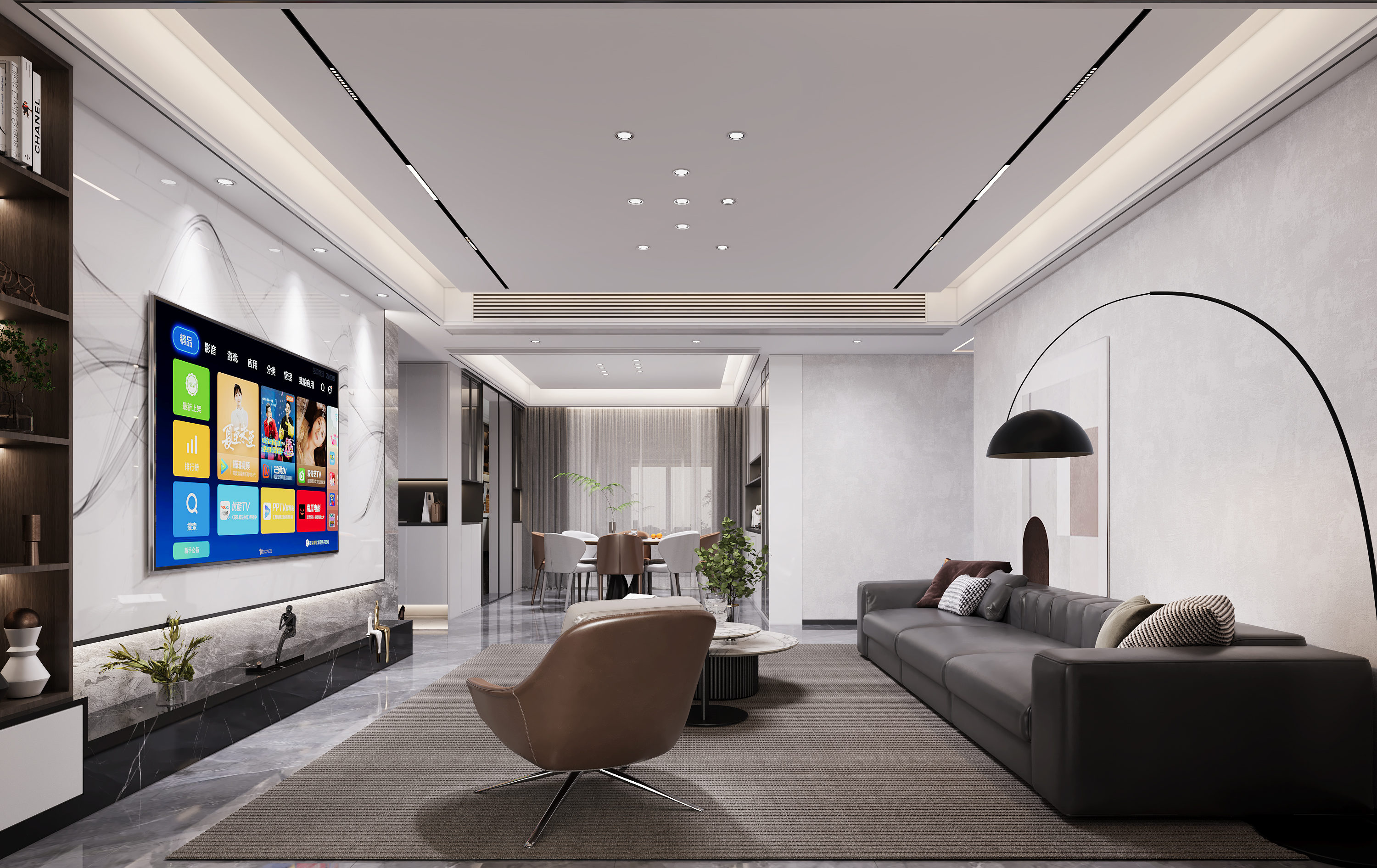 轻奢风格大套间