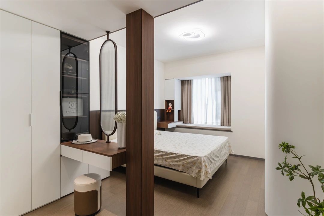 130㎡现代中古风：简约风+暖色调，科技与复古和谐共生！