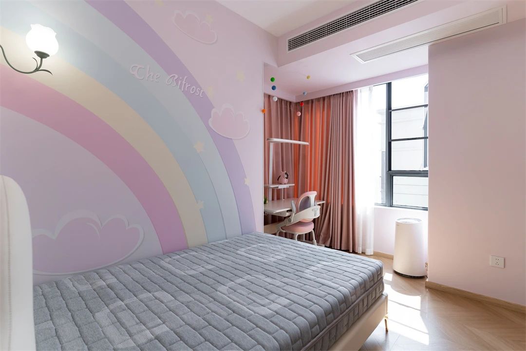 104㎡原木奶油：开放式手法，温柔予光，邂逅优雅浪漫！