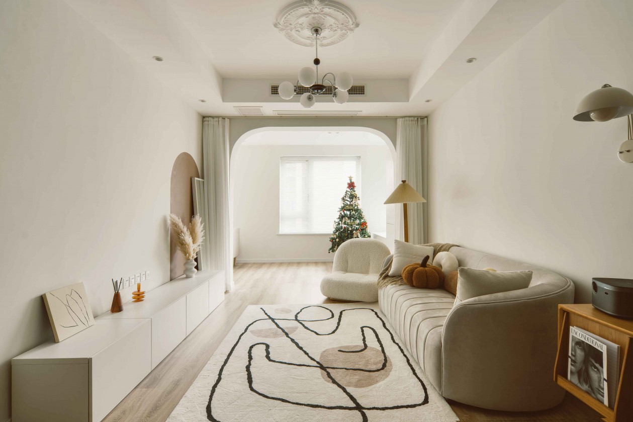 法式奶油风小窝，细节处处是浪漫