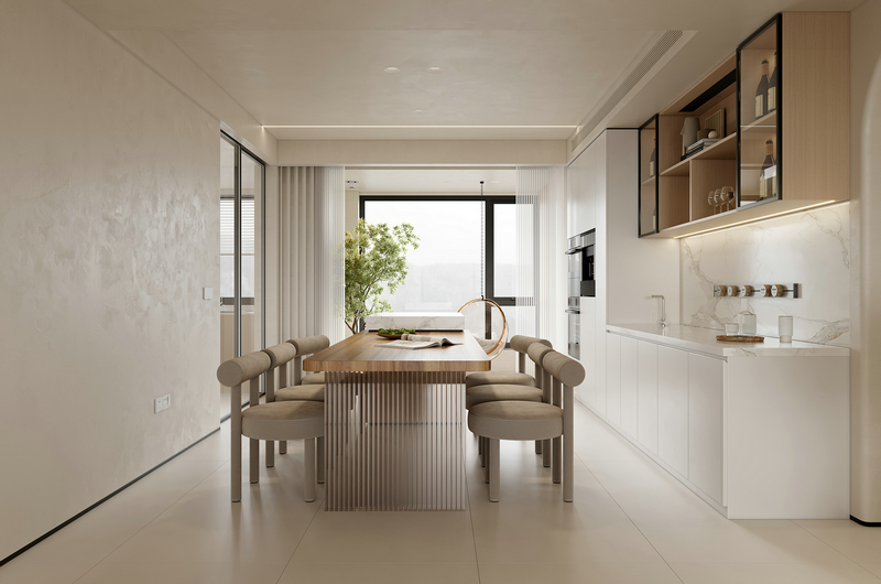 温馨奶油风装修设计---