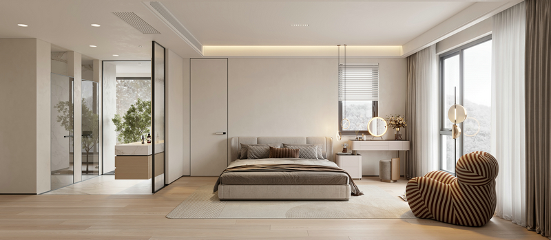 温馨奶油风装修设计---