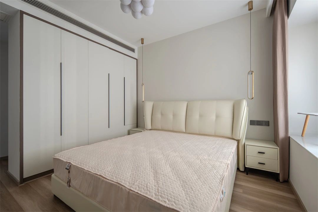 130㎡现代简约：以奶油色为背景，构建属于你的治愈型美宅！