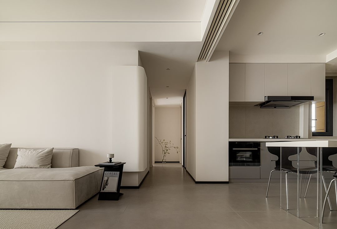 88㎡简致三居，中性、舒适的家居空间！