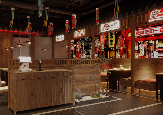 喜町黄岛融创茂店效果图