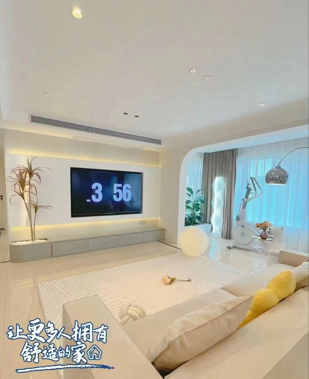 110㎡法式奶油风，浪漫与温馨并存的家，优雅满分~