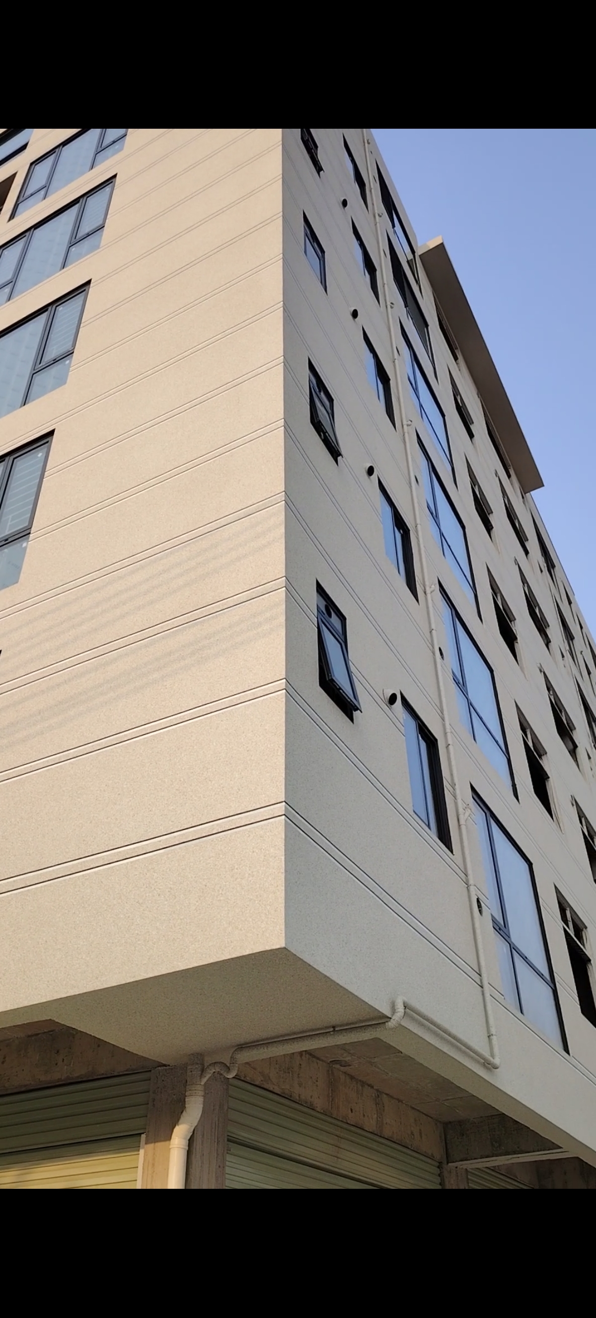 自建房外墙水包砂完工效果案例