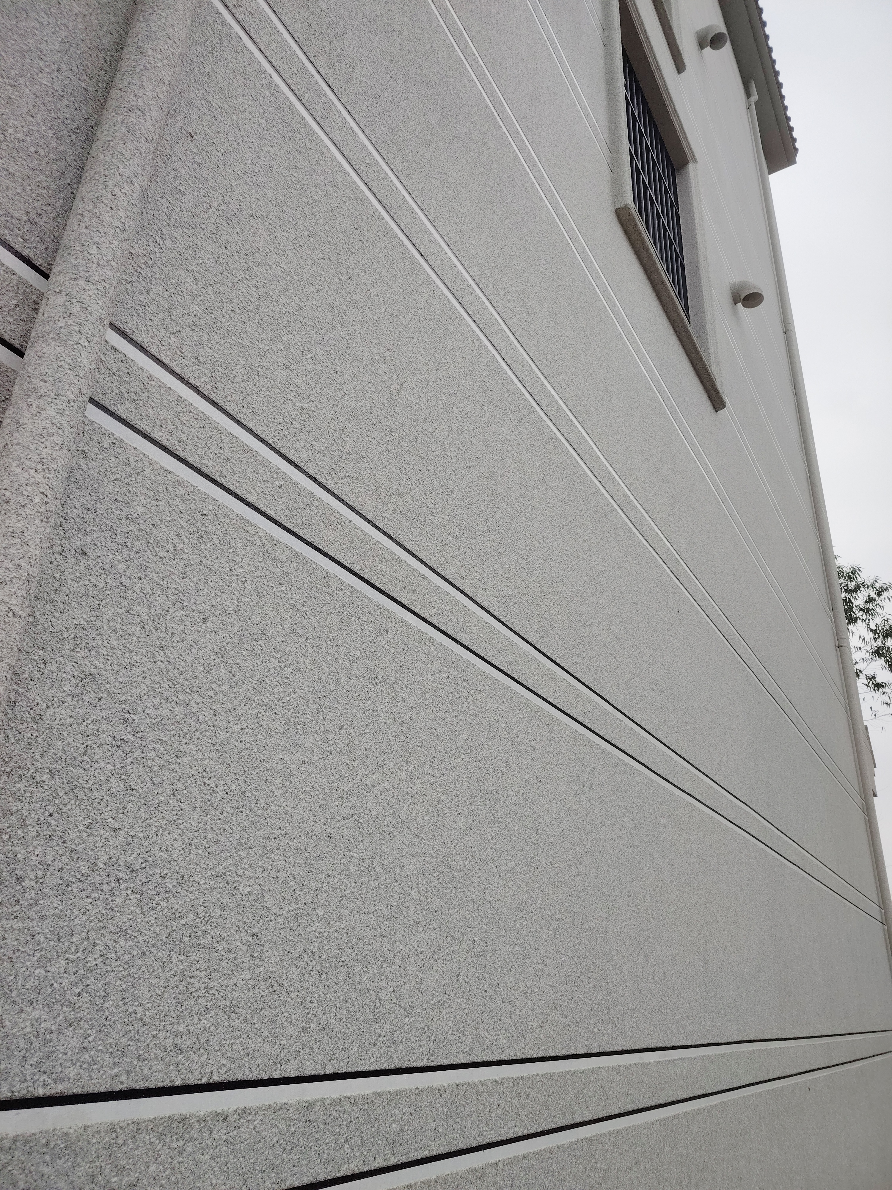 自建房外墙水包砂完工效果案例