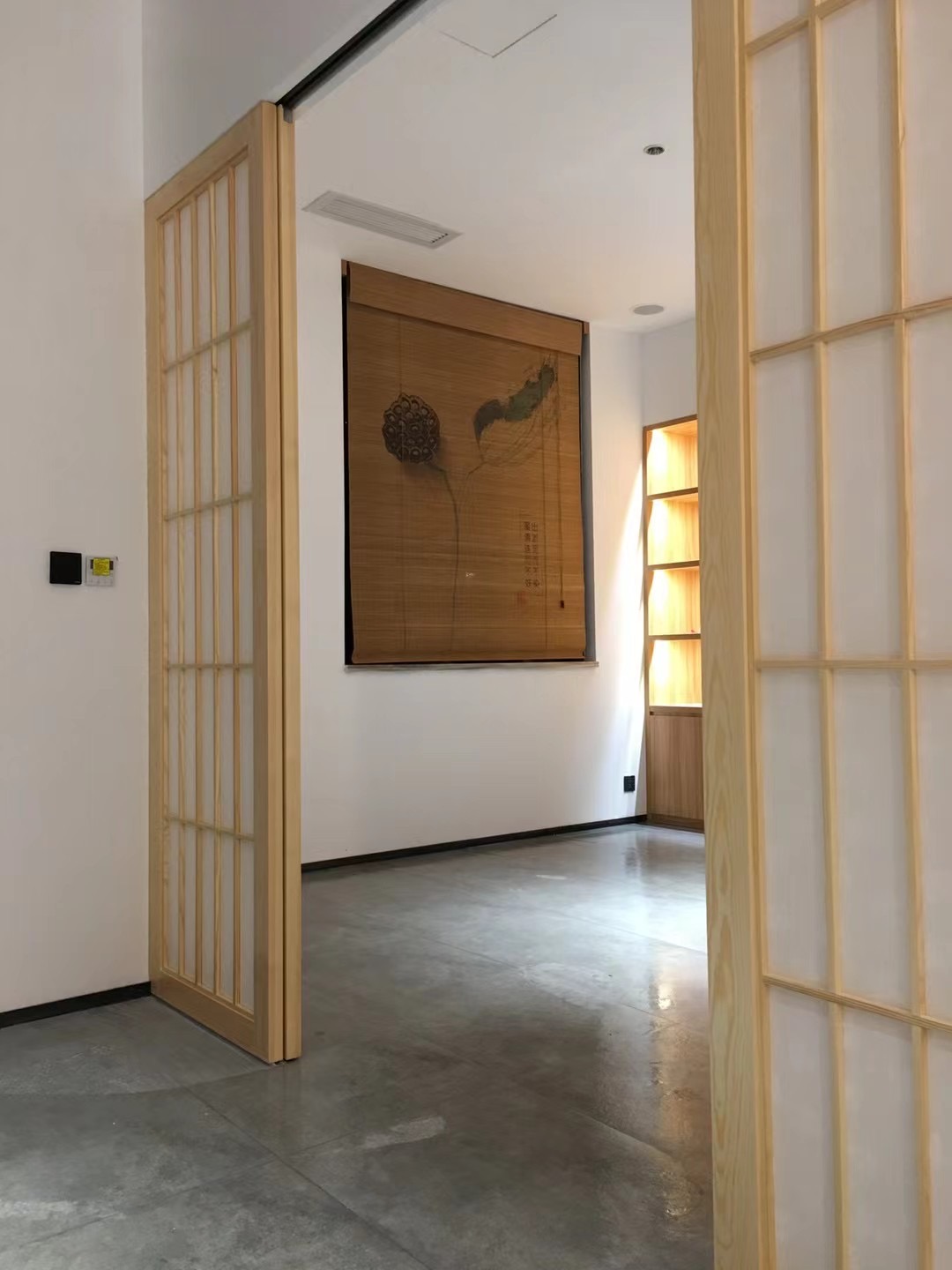 龙叙堂茶叶店装修完成效果