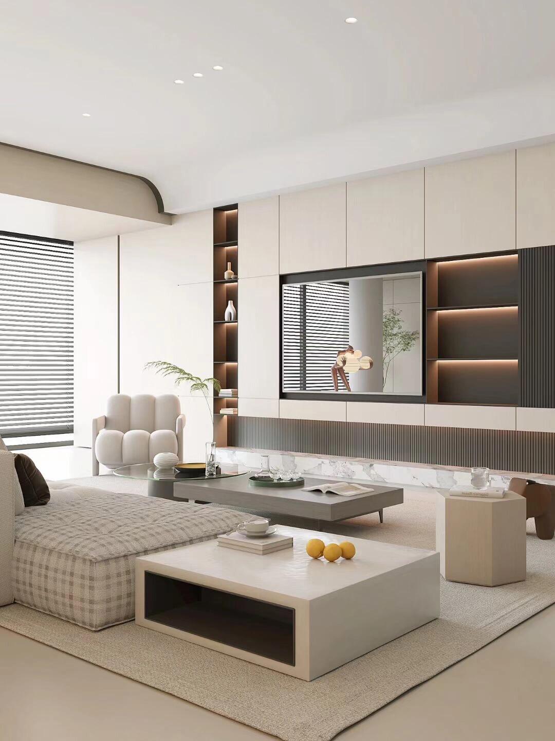 127平现代简约风格，简单温馨的家