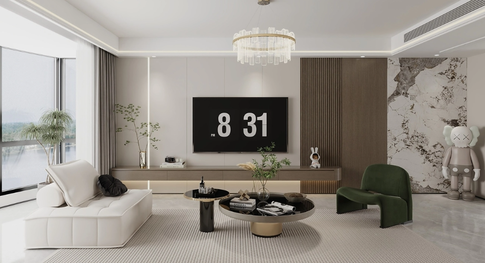 120m²现代轻奢风！
