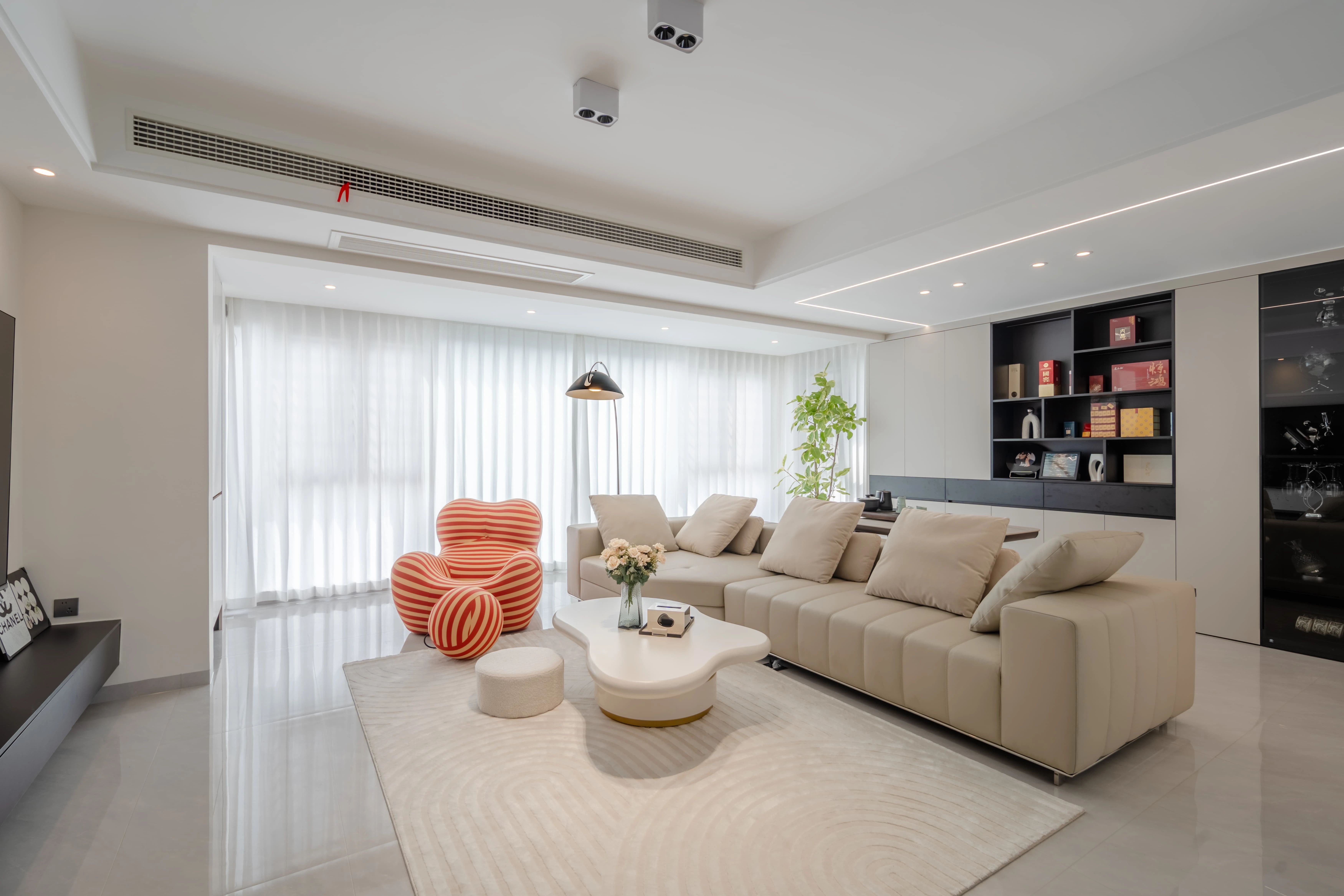 110平现代风格，打造实用与美观并存的现代美宅！